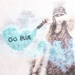 Go Blue Sevmek Herşeydir